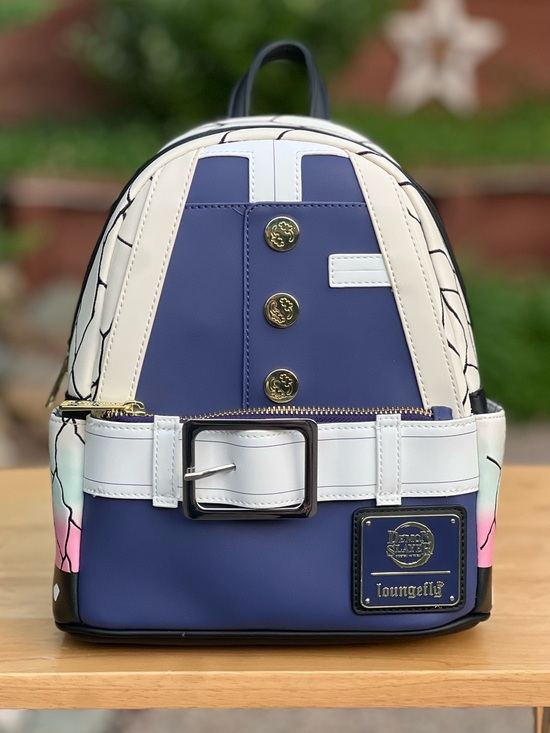 Loungefly Handbags - Loungefly Exclusive Demon Slayer Shinobu Kocho Cosplay Mini Backpack NWT
